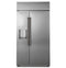 CAFE CSB42YP2NS1 Caf(eback) 42" Smart Built-In Side-by-Side Refrigerator with Dispenser