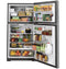 GE APPLIANCES GIE22JSNRSS GE(R) ENERGY STAR(R) 21.9 Cu. Ft. Top-Freezer Refrigerator