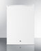 SUMMIT FF31L7 Commercially Approved Countertop All-refrigerator In White With Digital Thermostat