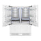 ZLINE KITCHEN AND BATH RBIV60 ZLINE 60" 32.2 cu. Ft. Panel Ready Built-In 4-Door French Door Refrigerator with Internal Water and Ice Dispenser (RBIV-60)