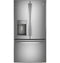 GE APPLIANCES GFE28GYNFS GE(R) ENERGY STAR(R) 27.7 Cu. Ft. Fingerprint Resistant French-Door Refrigerator