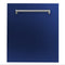 ZLINE KITCHEN AND BATH DPBG24 ZLINE 24" Dishwasher Panel with Traditional Handle [Color: Blue Gloss]