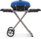 NAPOLEON BBQ TQ285XBL1 TravelQ 285X with Scissor Cart , Blue , Propane