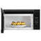 AMANA AMV2307PFB 1.6 Cu. Ft. AOver-the-Range Microwave with Add 0:30 Seconds Black