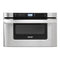 SHARP KB6524PSY 24 in. 1.2 cu. ft. 950W Sharp Easy Open Stainless Steel Microwave Drawer