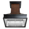 ZLINE 36 in. Wooden Wall Mount Range Hood in Antigua and Hamilton Includes Remote Motor