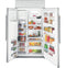 CAFE CSB42YP2NS1 Caf(eback) 42" Smart Built-In Side-by-Side Refrigerator with Dispenser